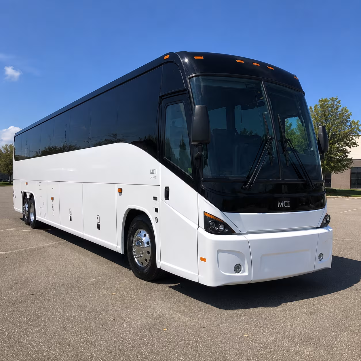 fort worth 45 passenger charter bus
