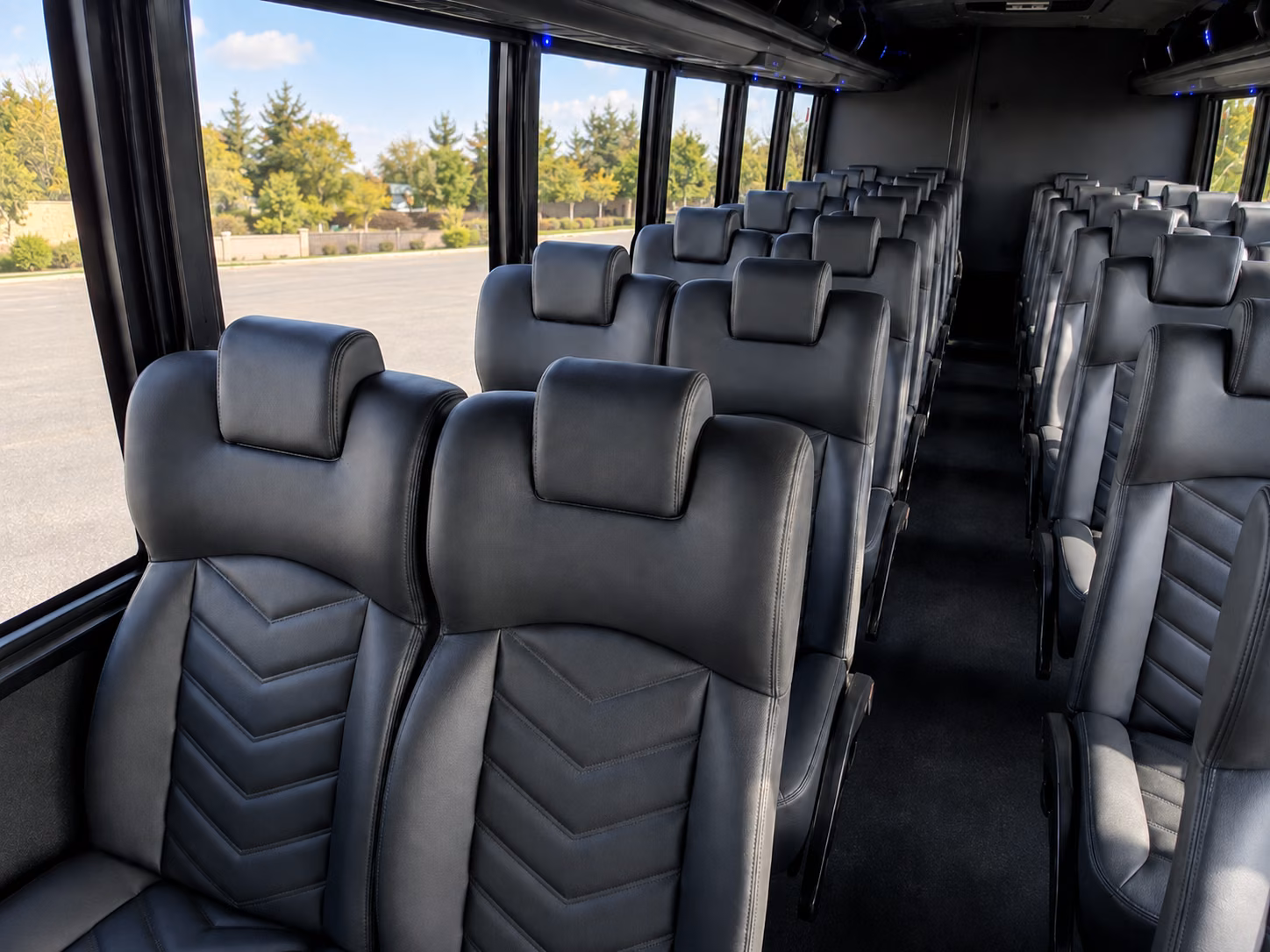 fort worth airport transportation onboard seating