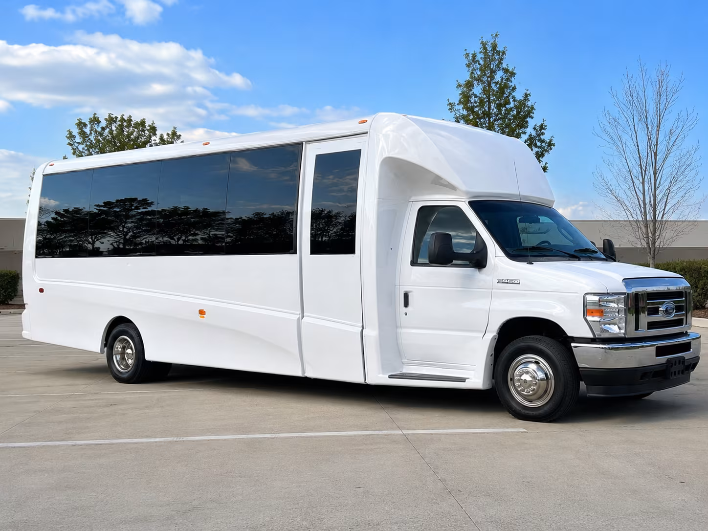 fort worth bus rental service area