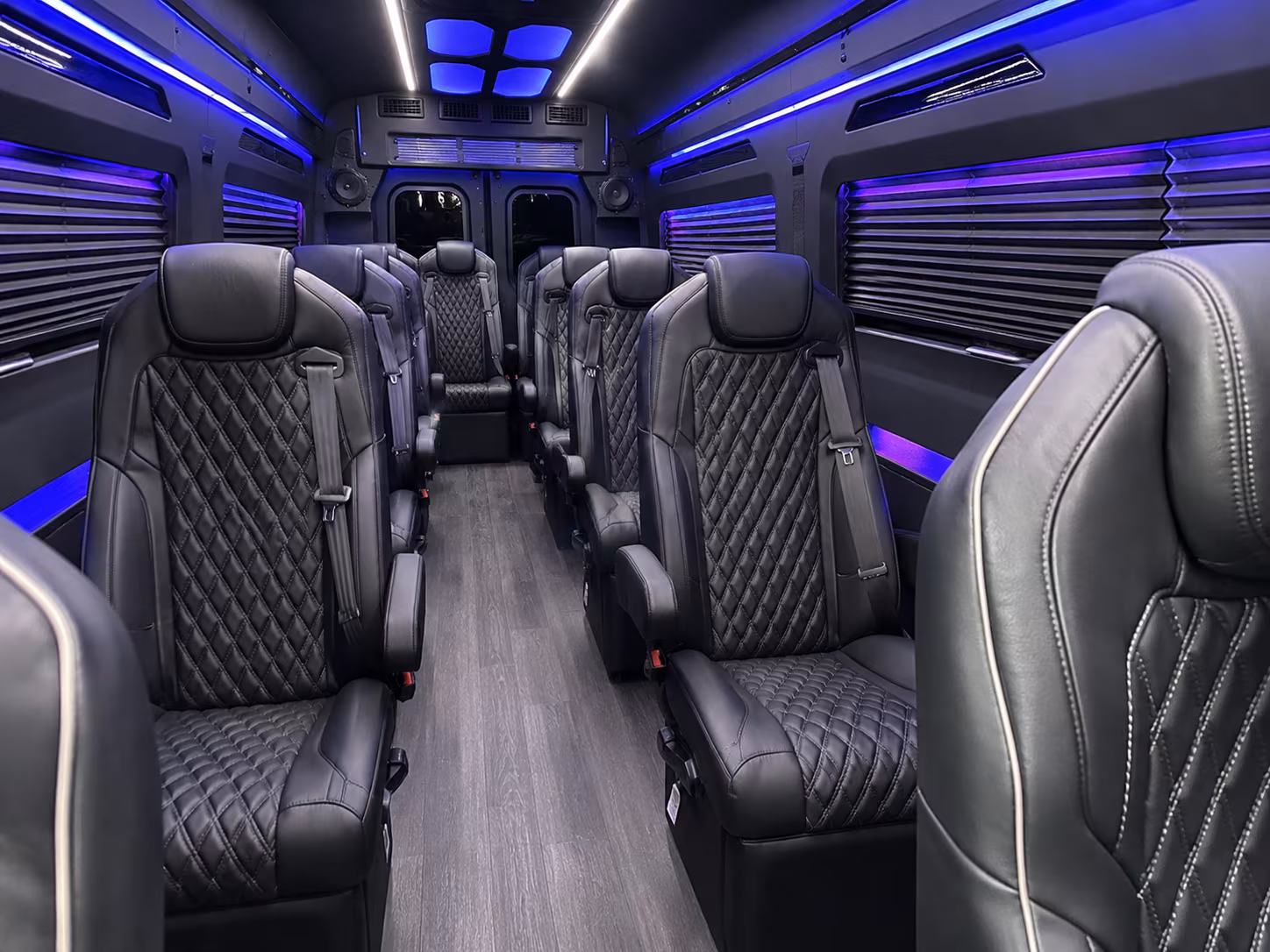 fort worth convention transportation onboard seating