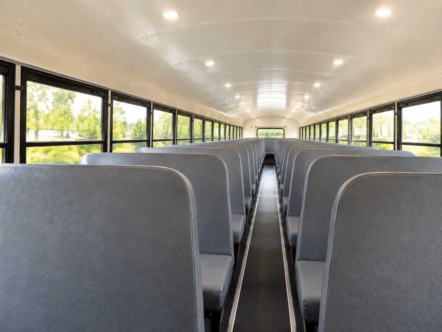 fort worth school bus interior