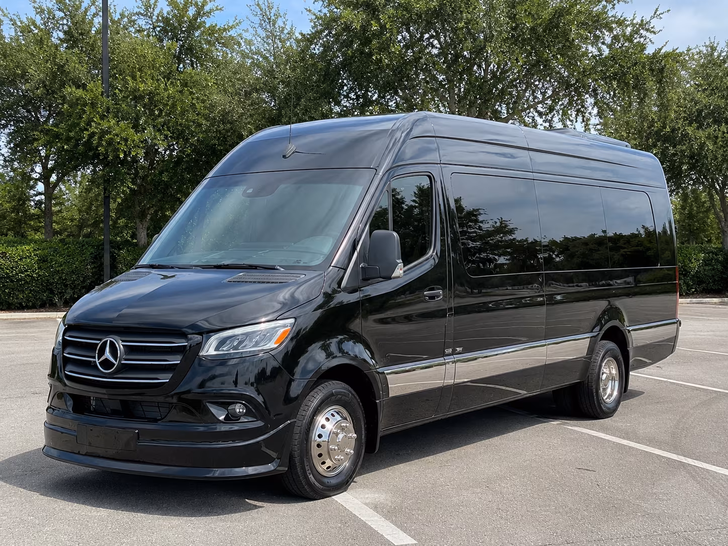 fort worth sprinter van with driver