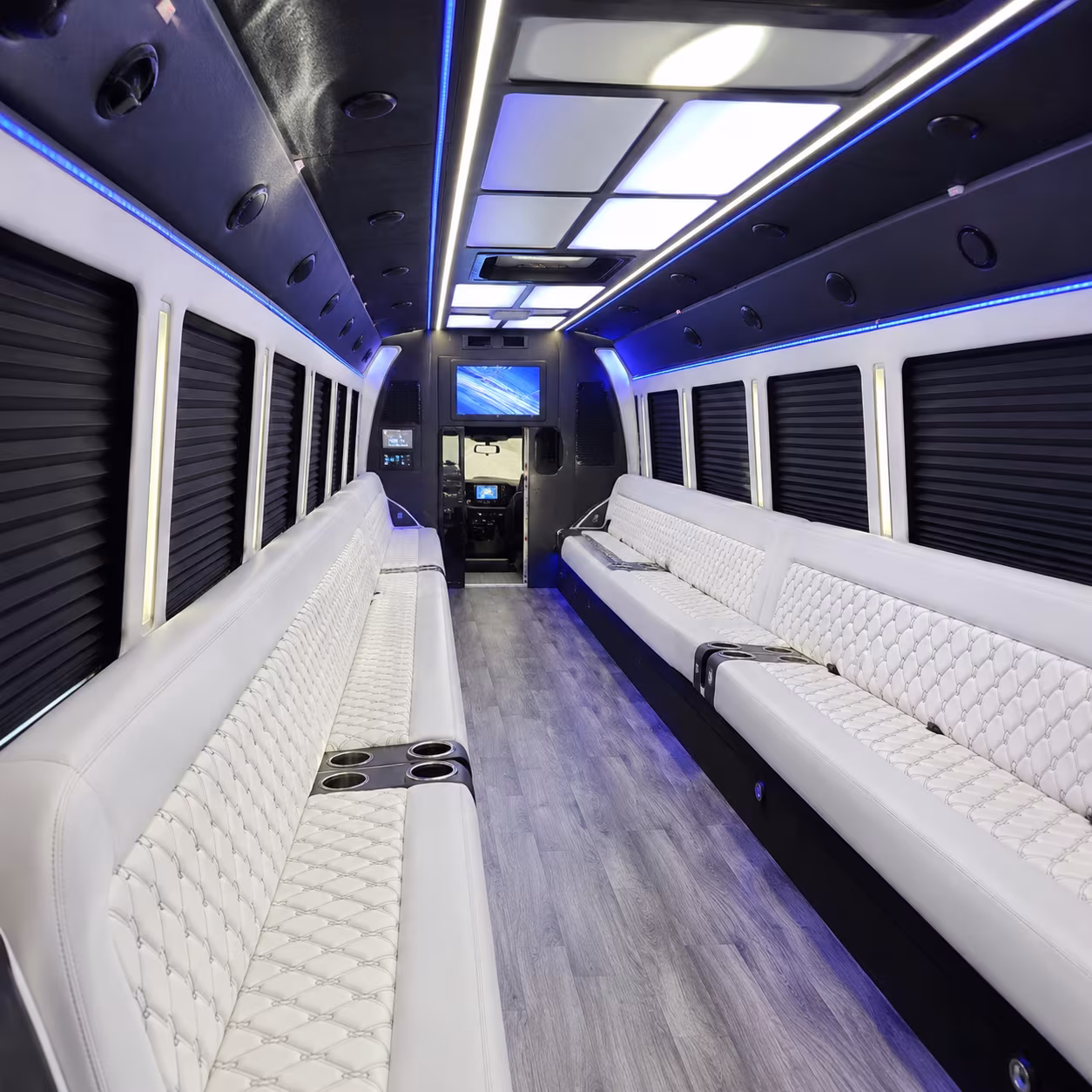 large scale bus shuttles for fort worth sporting events and corporate hospitality